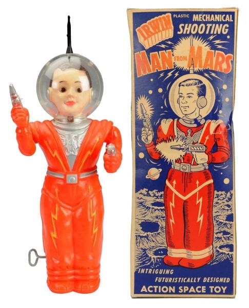PLASTIC WIND-UP MAN FROM MARS.                    