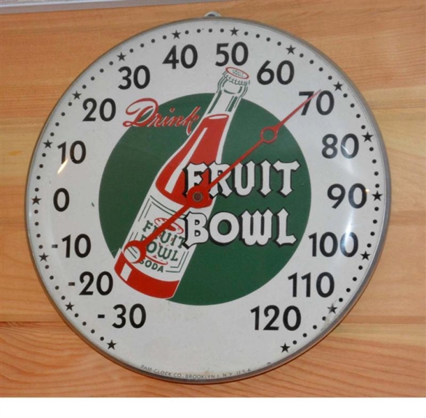 DRINK FRUIT BOWL THERMOMETER.                     