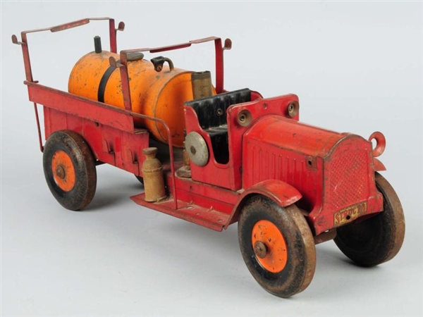 STRUCTO PRESSED STEEL CHEMICAL TRUCK.             