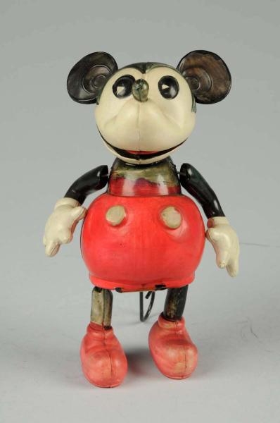 JAPANESE CELLULOID MICKEY MOUSE WADDLER TOY.      