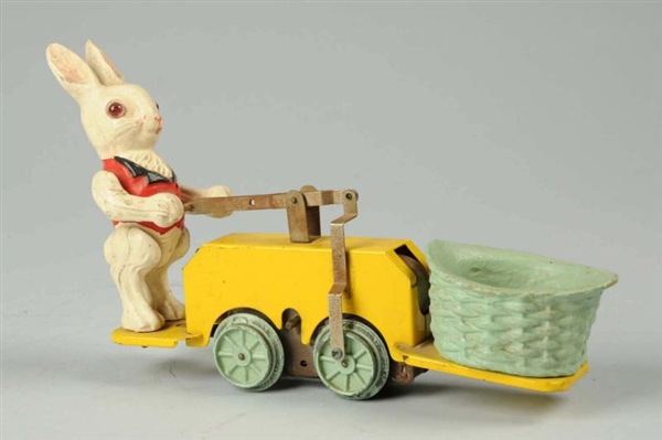 LIONEL PETER RABBIT CHICK-MOBILE HAND CAR TOY.    