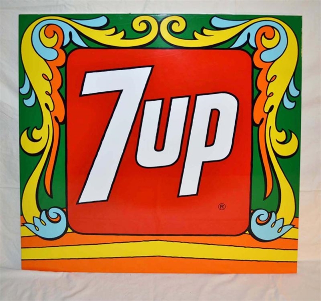 1960S 7-UP SIGN.                                  