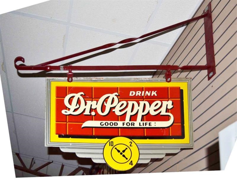 DRINK DR. PEPPER "GOOD FOR LIFE" SIGN.            