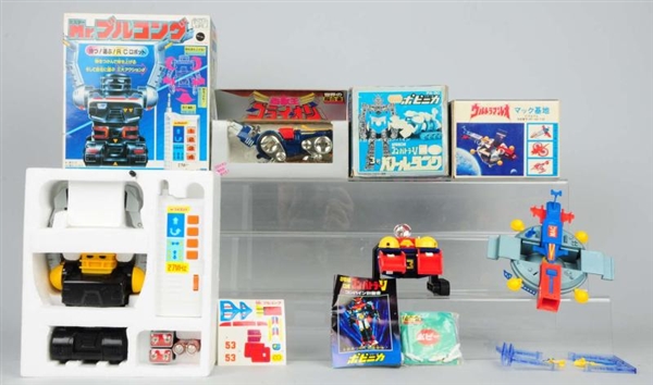 LOT OF 4: JAPANESE SPACE TOYS.                    
