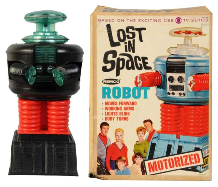 PLASTIC LOST IN SPACE ROBOT.                      