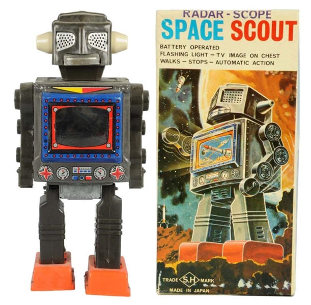 JAPANESE SPACE SCOUT ROBOT.                       