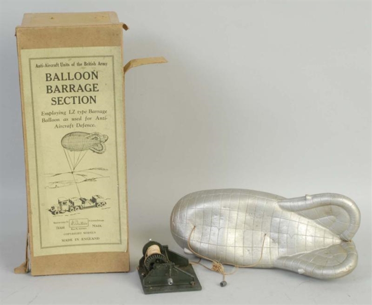 BRITAINS BALLOON BARRAGE SECTION TOY.             