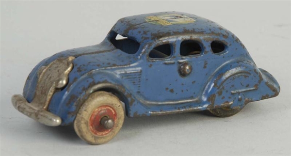 VERY SCARCE CAST IRON HUBLEY AIRFLOW AUTOMOBILE.  