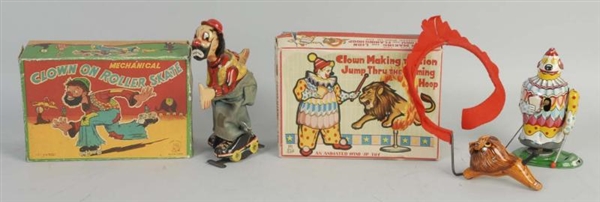 LOT OF 2: TIN WIND UP TPS TOYS.                   