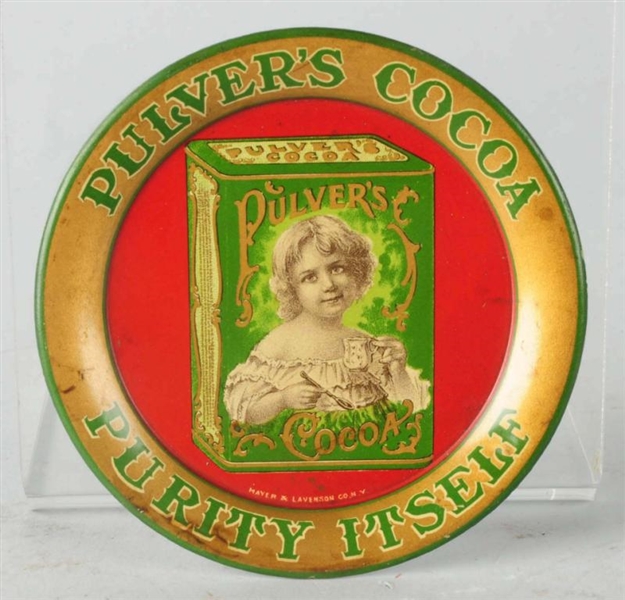 PULVERS COCOA TIP TRAY.                          