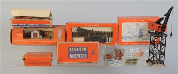 LIONEL HO SORTED ACCESSORIES.                     