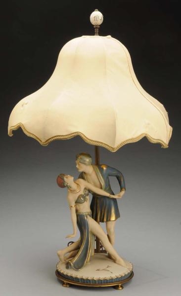 ROYAL DUX CERAMIC LAMP.                           