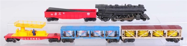 LIONEL NO.6475 LIBBYS, & 1666 & FREIGHTS.         