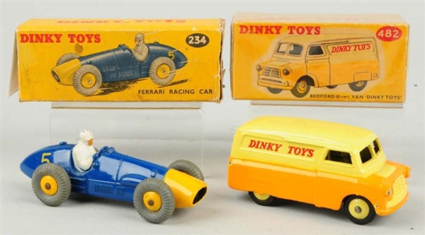 LOT OF 2: ENGLISH DIE CAST DINKY TOYS.            