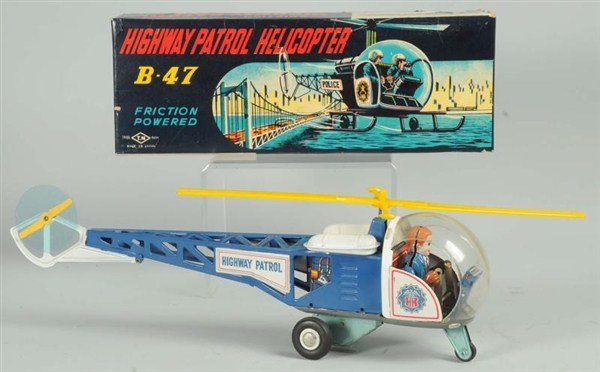 TN OF JAPAN HIGHWAY PATROL HELICOPTER B-47.       