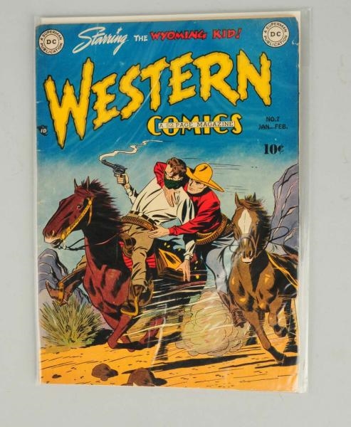 WESTERN COMICS NO.7 COMIC BOOK.                   