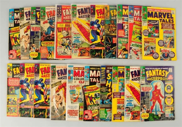 LOT OF 21: 1960S MARVEL COMICS.                   