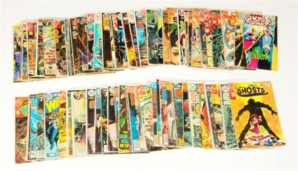 LOT OF 60 PLUS: GHOST & HORROR THEMED COMICS.     