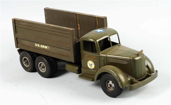 SMITH-MILLER PRESSED STEEL US  ARMY TRUCK.        