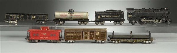 MARX 316 SCALE FREIGHT SET WITH PRR CATTLE CAR.   