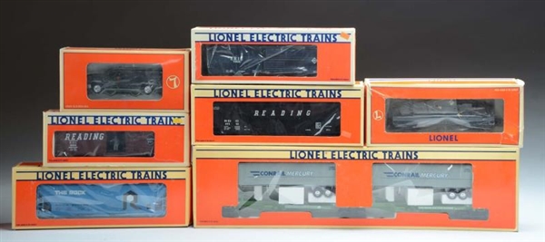 9PC LIONEL LTI MOSTLY ROLLING STOCK.              