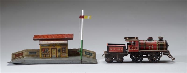 MOHAWK 0-4-0 NYC & HR FLOOR TOY & KBN STATION.    