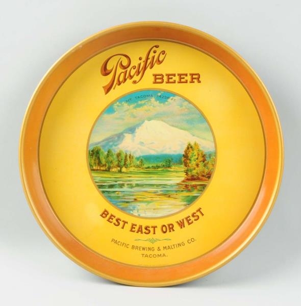 PACIFIC BEER ADVERTISING SERVING TRAY.            