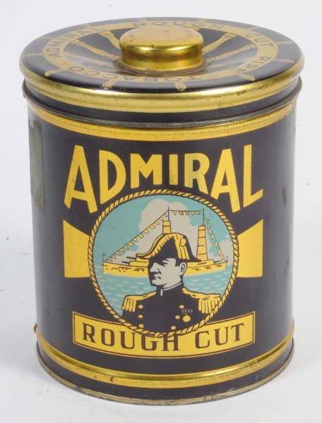 ADMIRAL CIGAR CANISTER.                           