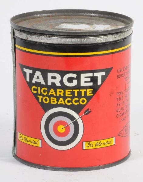 TARGET TOBACCO CANISTER.                          