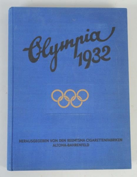 1932 GERMAN OLYMPICS BOOK.                        