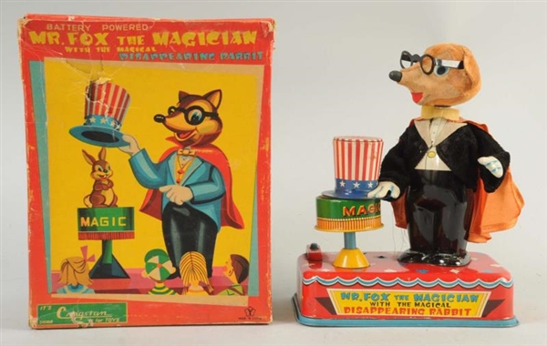 CRAGSTAN MR. FOX THE MAGICIAN TOY.                