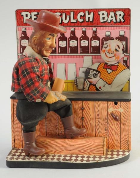 JAPANESE BATTERY OPERATED RED GULCH BAR.          