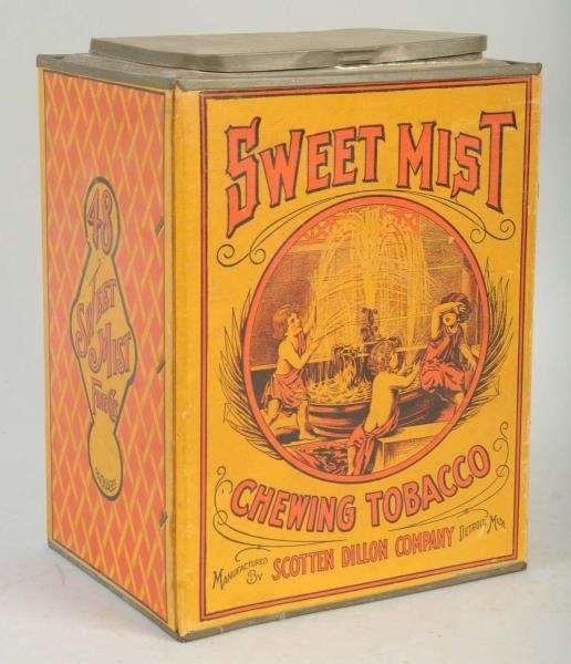 SWEET MIST CHEWING TOBACCO CANISTER.              