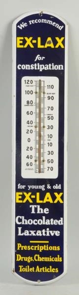 EX-LAX PORCELAIN THERMOMETER.                     