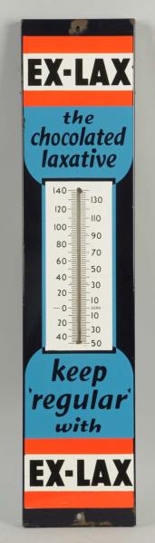EX-LAX PORCELAIN THERMOMETER.                     