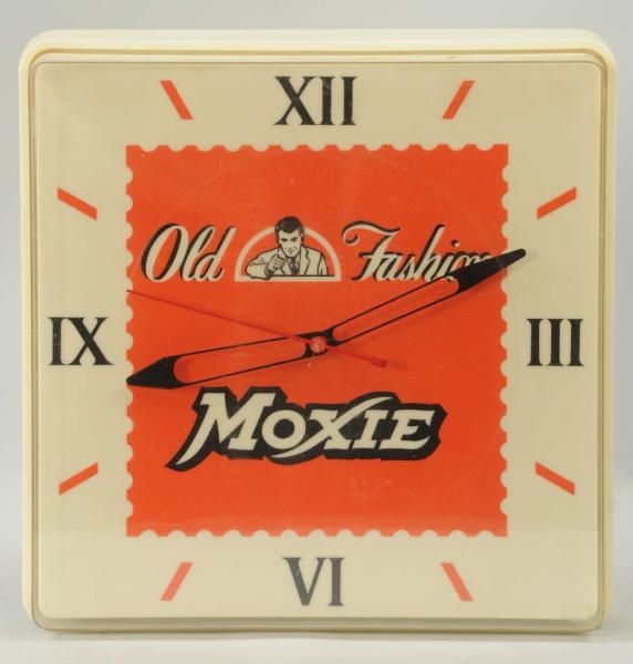 1960S MOXIE ELECTRIC CLOCK.                       