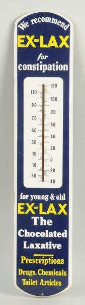 EX-LAX ADVERTISING THERMOMETER.                   