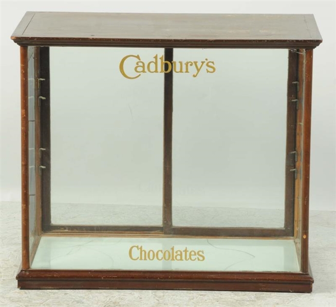 CADBURYS CHOCOLATES COUNTERTOP CASE.             