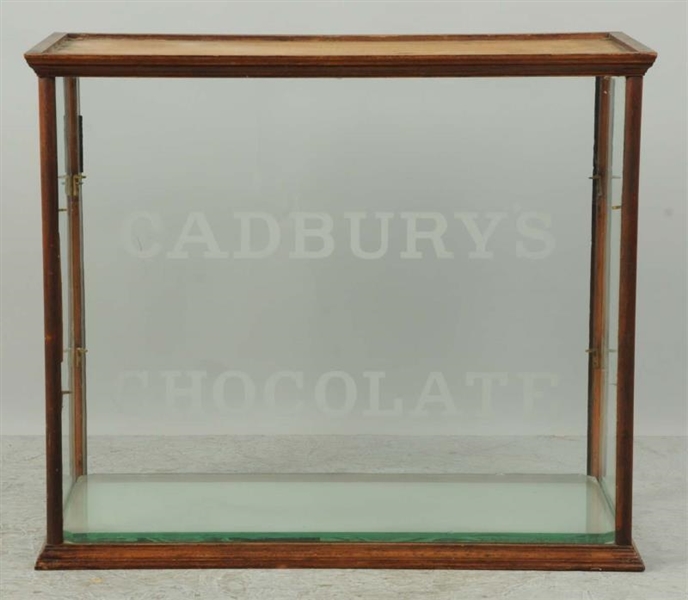 CADBURY CHOCOLATES COUNTERTOP CASE.               