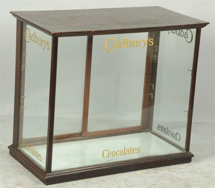 CADBURYS CHOCOLATES DISPLAY CASE.                