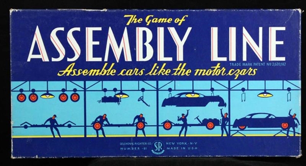 THE GAME OF ASSEMBLY LINE.                        
