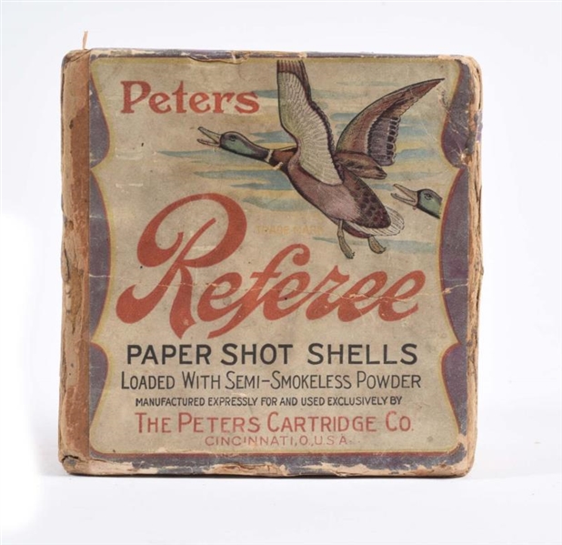 PETERS REFEREE MIXED 12 GA. SHOT SHELL BOX.       