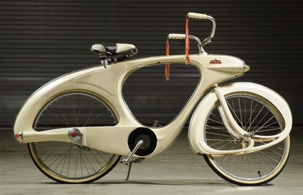 BOWDEN ART DECO STYLE BALLOON TIRE BICYCLE.       