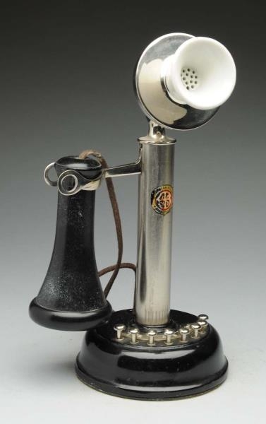 1910 ACKERMAN-BOLAND TELEPHONE CO. DESK SET.      