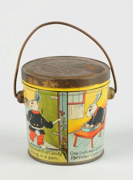 EARLY LOVELL & COVEL CO. HARD CANDIES PAIL.       