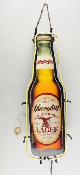 YUENGLING LAGER BEER NEON SIGN.                   