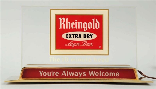 1960S RHEINGOLD BEER ELECTRIC SIGN.              