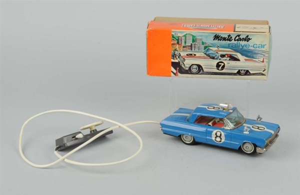 JAP. BATTERY-OPERATED REMOTE CONTROL RALLY-CAR.   