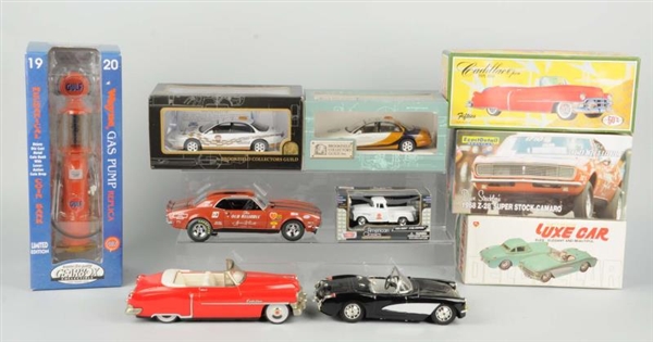 LOT OF 7: CONTEMPORARY AUTOMOBILES & ACCESSORIES. 