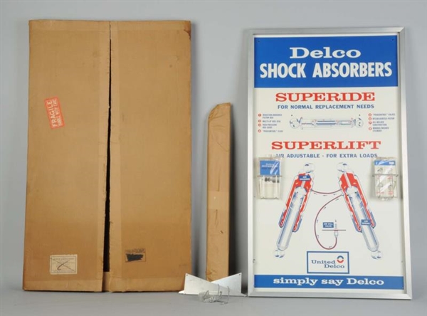 DELCO SHOCK ABSORBERS DISPLAY.                    